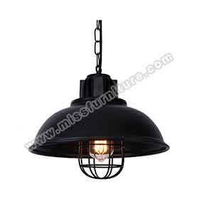 Classic black half round iron with wire retro 1950s diner pendant lights 8942, round balck iron american kitten pendant lights-1950s diner furniture pendant light R-8942