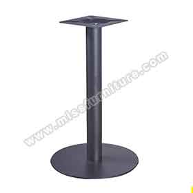 1950s retro formica diner table legs R-8981-High quality iron round base retro diner table legs R8981, diameter 40/45cm black iron american 1950s retro diner table legs