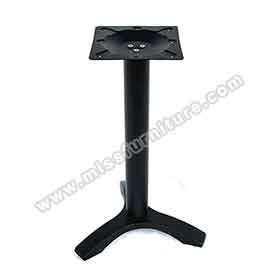 Customize black iron tripod base american retro diner table legs R8988, black 50s retro dining room iron tripod base table legs