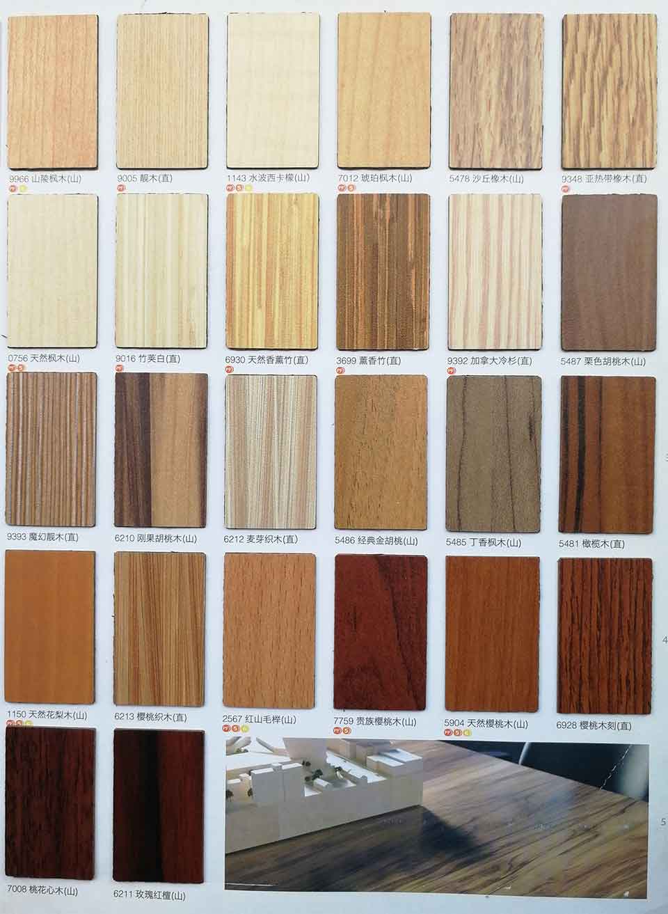 Retro 50s table laminate panels color 9392, Formica fire proof laminate veneer Canadian pine 9392